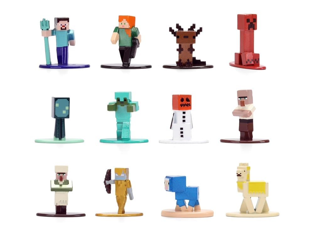 Minecraft Nano MetalFigs Wave 17 12-Pack