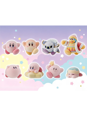 Kirby PuPuPu Boxed Set of 8 Flocked Figures Gallery Image 2