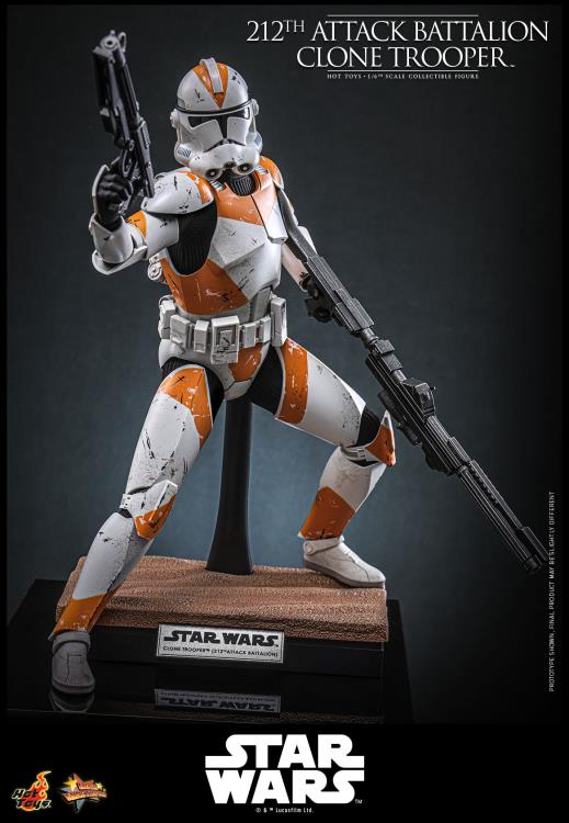 Star Wars: Revenge of the Sith MMS 212th Attack Battalion Clone Trooper 1/6th Scale Collectible Figure Gallery Image 8