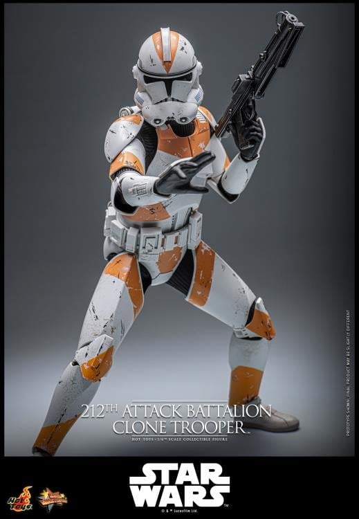 Star Wars: Revenge of the Sith MMS 212th Attack Battalion Clone Trooper 1/6th Scale Collectible Figure Gallery Image 11
