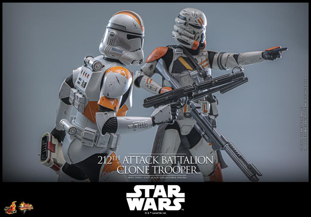 Star Wars: Revenge of the Sith MMS 212th Attack Battalion Clone Trooper 1/6th Scale Collectible Figure Gallery Image 13