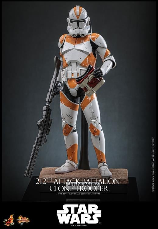 Star Wars: Revenge of the Sith MMS 212th Attack Battalion Clone Trooper 1/6th Scale Collectible Figure Gallery Image 9