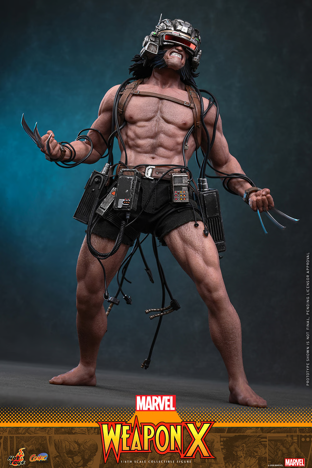 Marvel Comics CMS034 Weapon X 1/6th Scale Collectible Figure Gallery Image 10