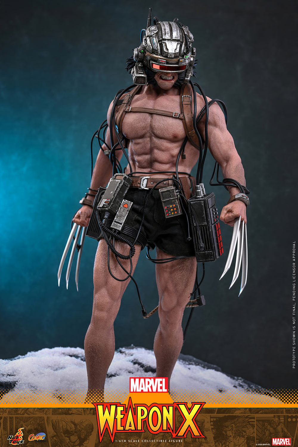 Marvel Comics CMS034 Weapon X 1/6th Scale Collectible Figure Gallery Image 9