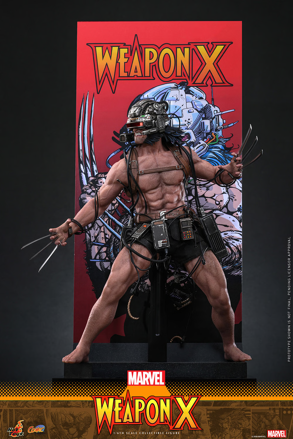 Marvel Comics CMS034 Weapon X 1/6th Scale Collectible Figure Gallery Image 15