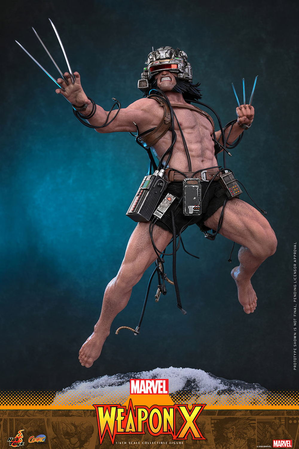 Marvel Comics CMS034 Weapon X 1/6th Scale Collectible Figure Gallery Image 8