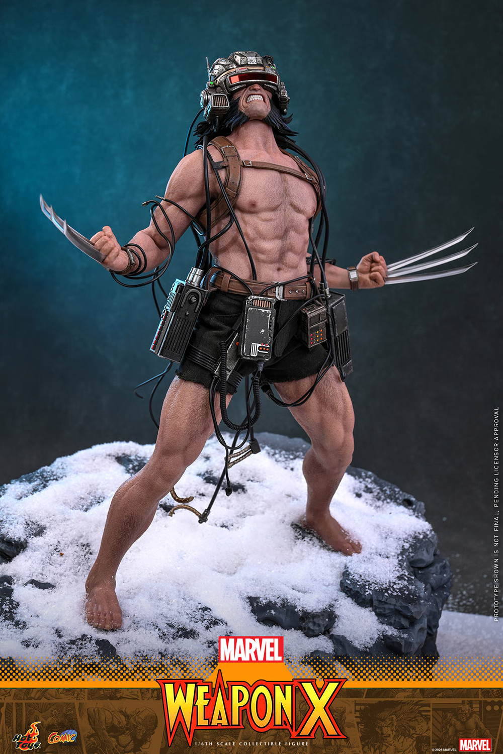 Marvel Comics CMS034 Weapon X 1/6th Scale Collectible Figure Gallery Image 5