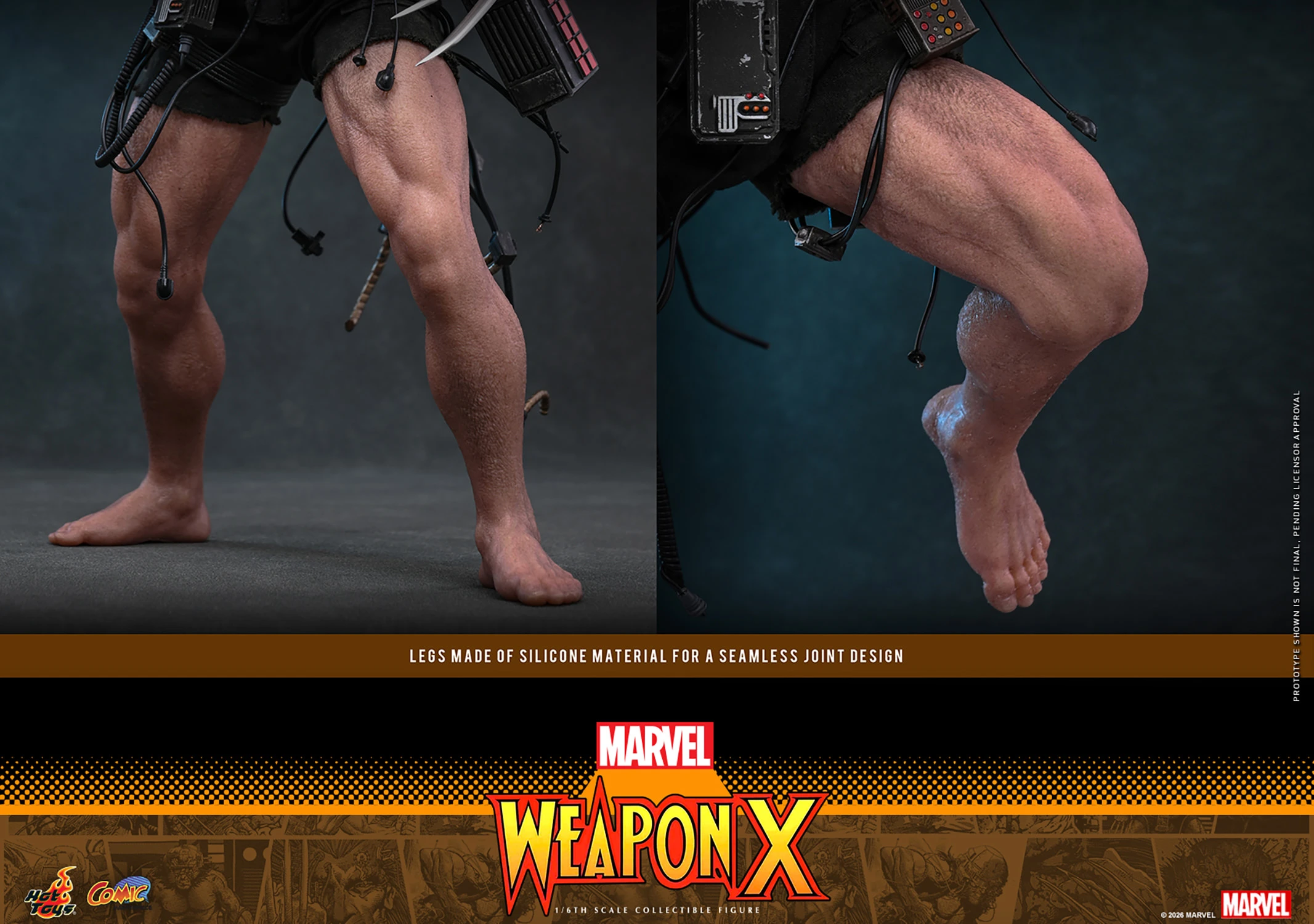 Marvel Comics CMS034 Weapon X 1/6th Scale Collectible Figure Gallery Image 18