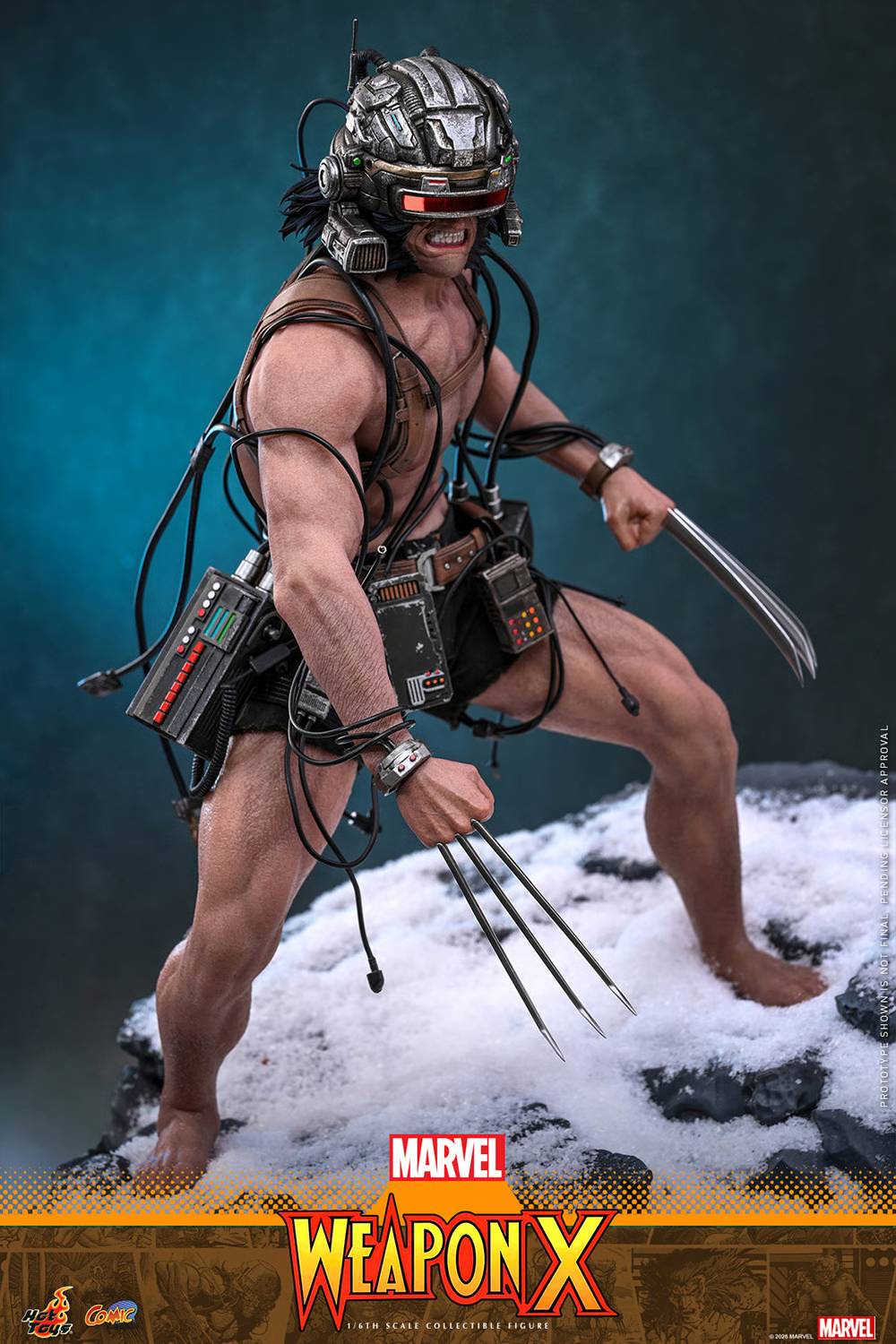 Marvel Comics CMS034 Weapon X 1/6th Scale Collectible Figure Gallery Image 6