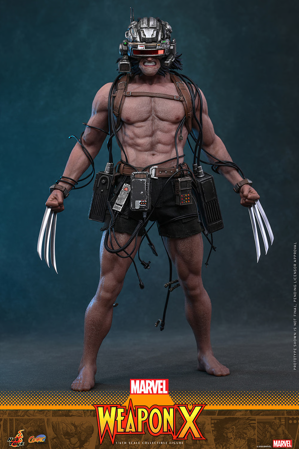 Marvel Comics CMS034 Weapon X 1/6th Scale Collectible Figure Gallery Image 13