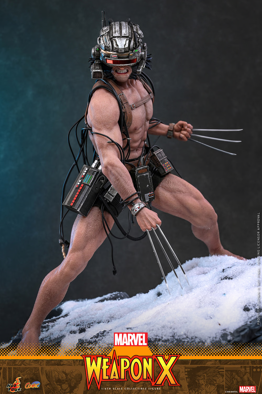 Marvel Comics CMS034 Weapon X 1/6th Scale Collectible Figure Gallery Image 7