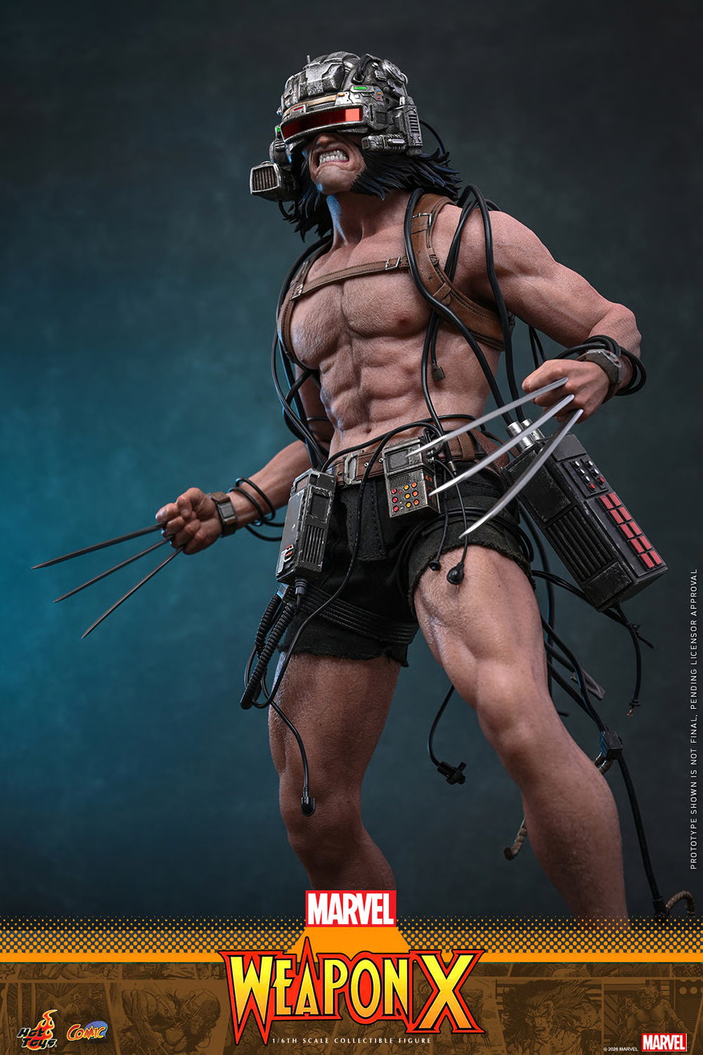Marvel Comics CMS034 Weapon X 1/6th Scale Collectible Figure Gallery Image 12