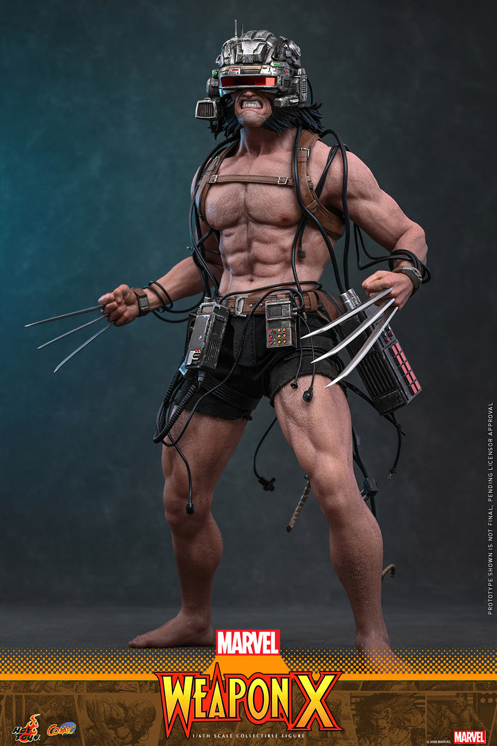 Marvel Comics CMS034 Weapon X 1/6th Scale Collectible Figure Gallery Image 11