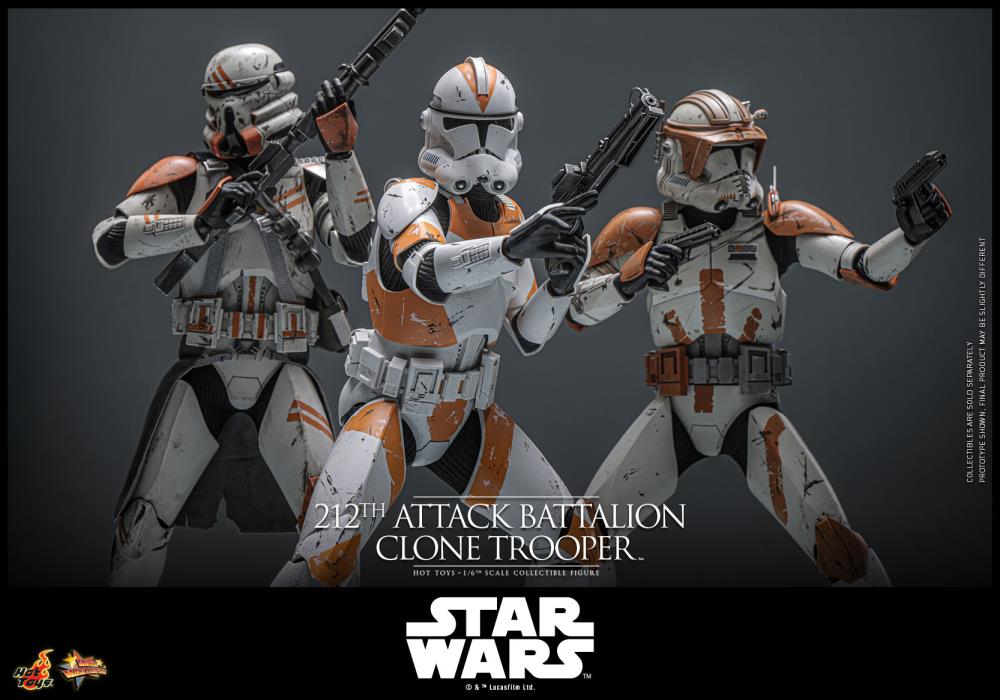 Star Wars: Revenge of the Sith MMS852 212th Attack Battalion Clone Trooper (Deluxe Ver.) 1/6th Scale Collectible Figure Gallery Image 19