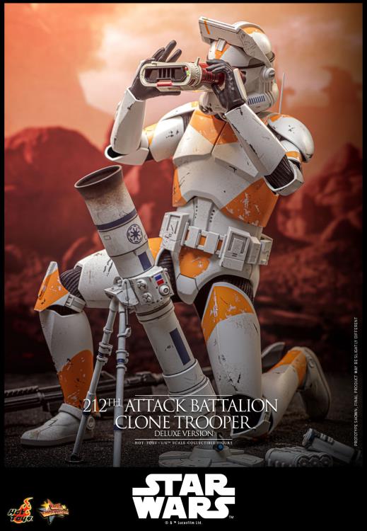 Star Wars: Revenge of the Sith MMS852 212th Attack Battalion Clone Trooper (Deluxe Ver.) 1/6th Scale Collectible Figure Gallery Image 7