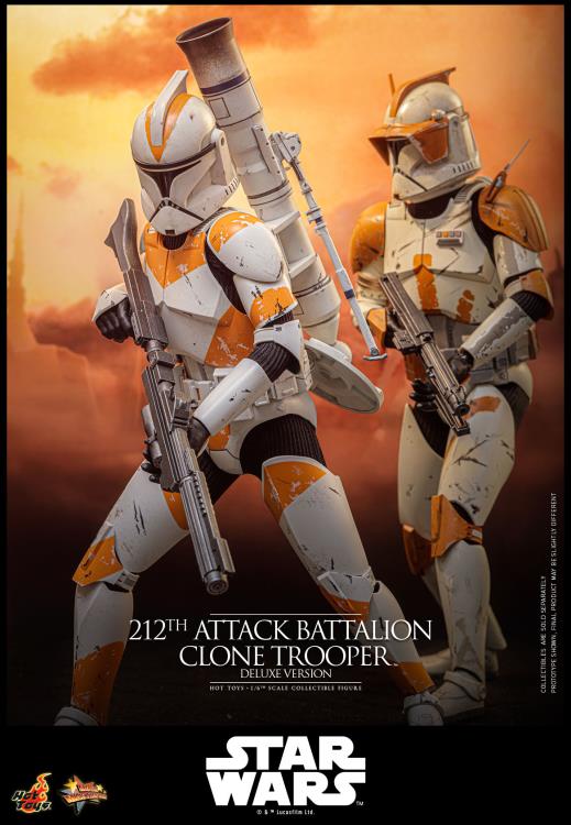 Star Wars: Revenge of the Sith MMS852 212th Attack Battalion Clone Trooper (Deluxe Ver.) 1/6th Scale Collectible Figure Gallery Image 6