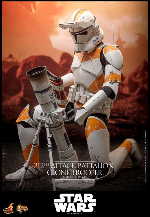 Star Wars: Revenge of the Sith MMS852 212th Attack Battalion Clone Trooper (Deluxe Ver.) 1/6th Scale Collectible Figure Gallery Image 5