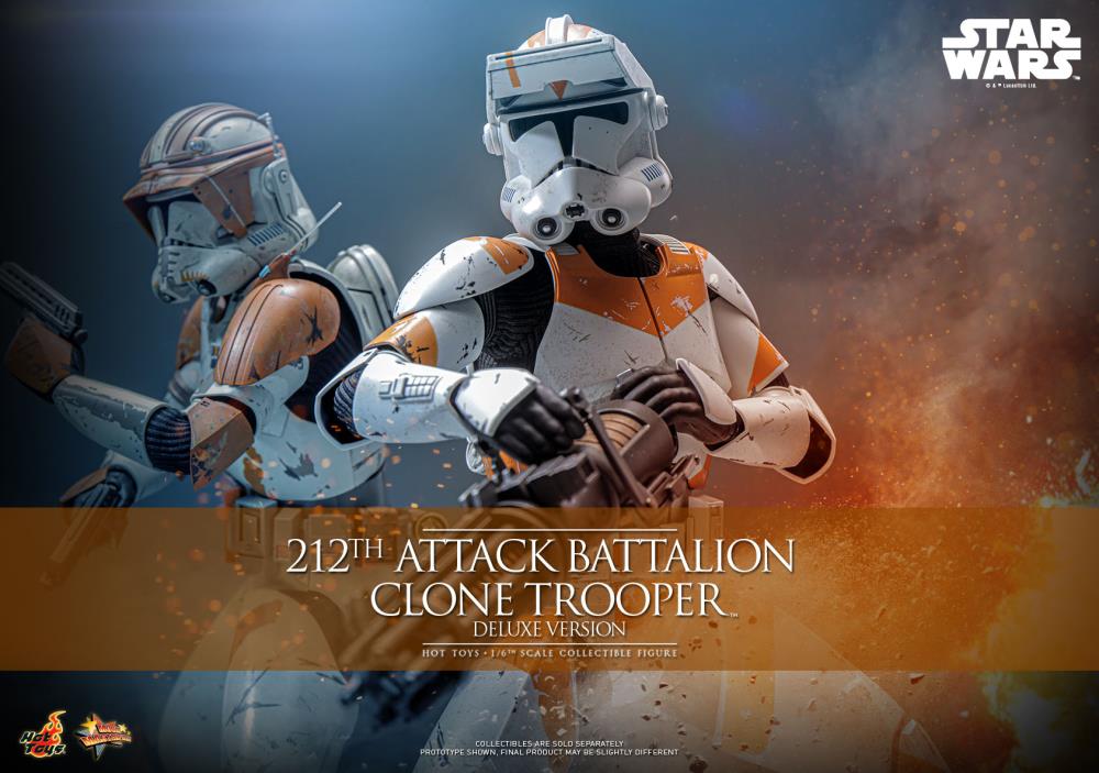 Star Wars: Revenge of the Sith MMS852 212th Attack Battalion Clone Trooper (Deluxe Ver.) 1/6th Scale Collectible Figure Gallery Image 3