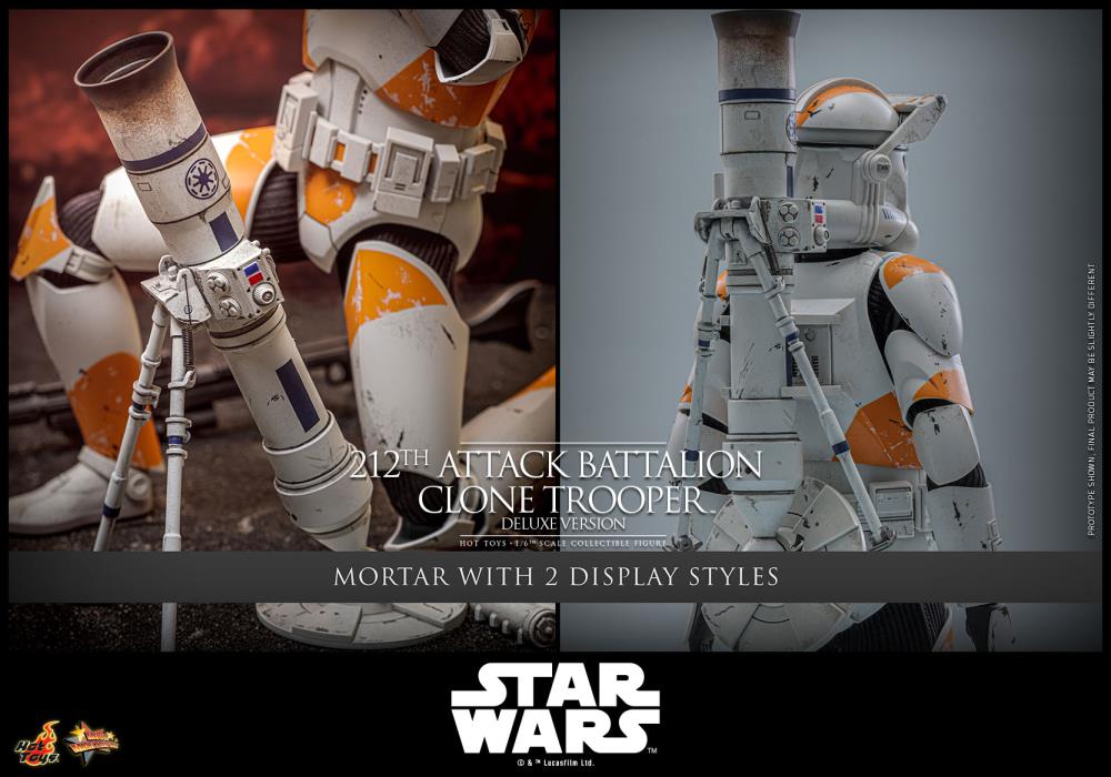 Star Wars: Revenge of the Sith MMS852 212th Attack Battalion Clone Trooper (Deluxe Ver.) 1/6th Scale Collectible Figure Gallery Image 34