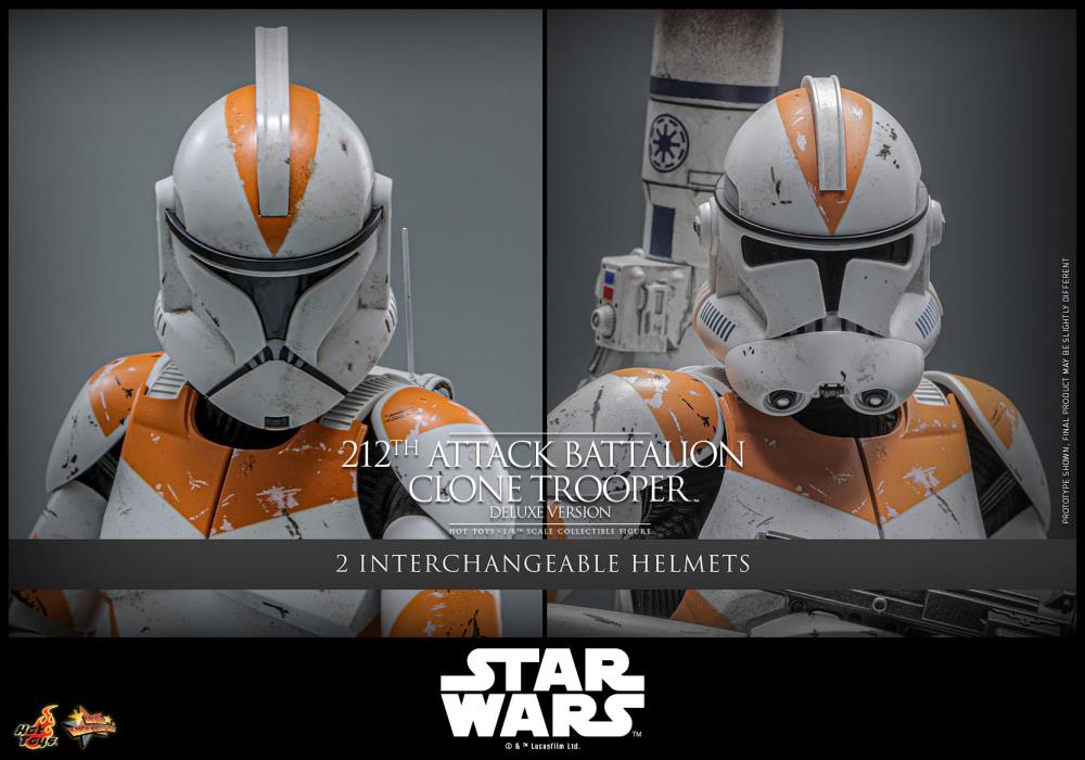 Star Wars: Revenge of the Sith MMS852 212th Attack Battalion Clone Trooper (Deluxe Ver.) 1/6th Scale Collectible Figure Gallery Image 35