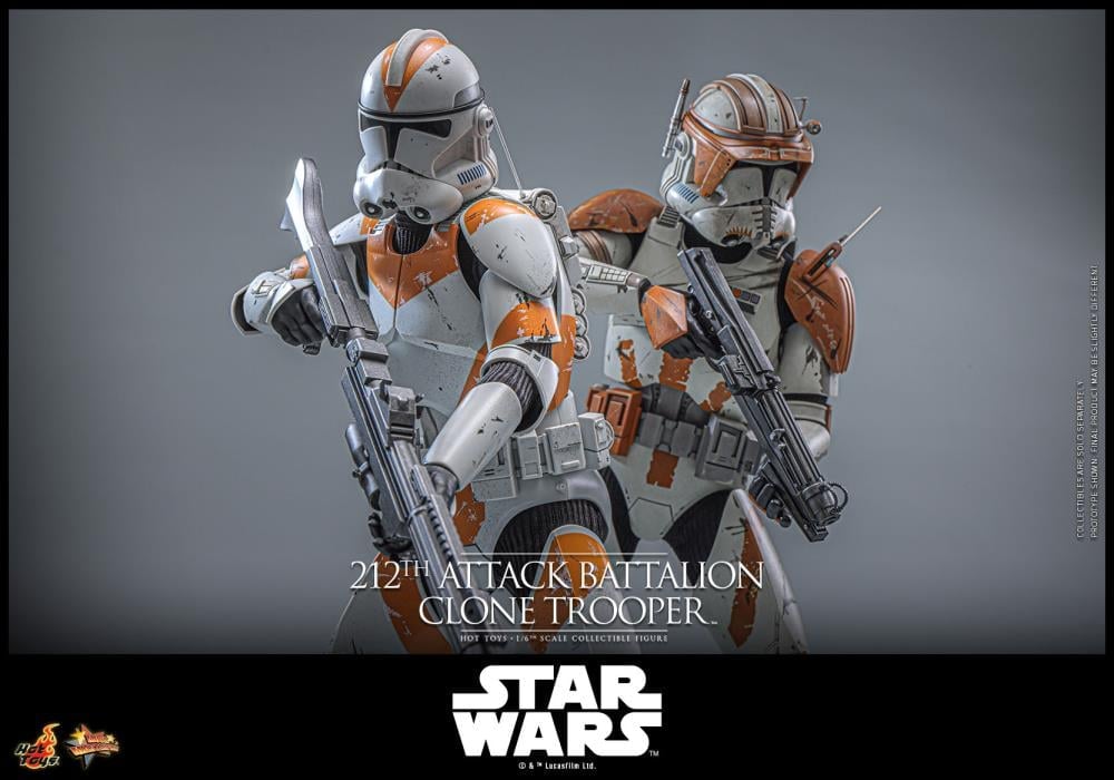 Star Wars: Revenge of the Sith MMS852 212th Attack Battalion Clone Trooper (Deluxe Ver.) 1/6th Scale Collectible Figure Gallery Image 20