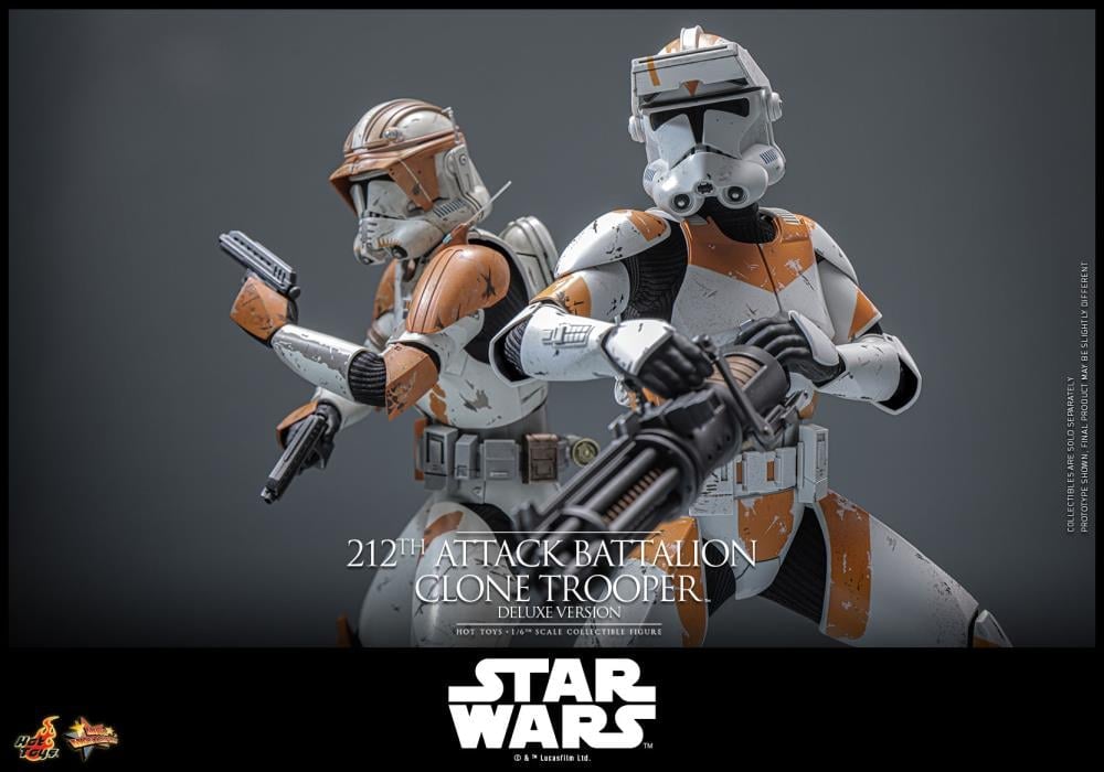 Star Wars: Revenge of the Sith MMS852 212th Attack Battalion Clone Trooper (Deluxe Ver.) 1/6th Scale Collectible Figure Gallery Image 21