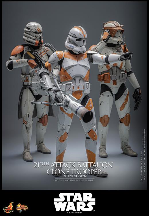 Star Wars: Revenge of the Sith MMS852 212th Attack Battalion Clone Trooper (Deluxe Ver.) 1/6th Scale Collectible Figure Gallery Image 32