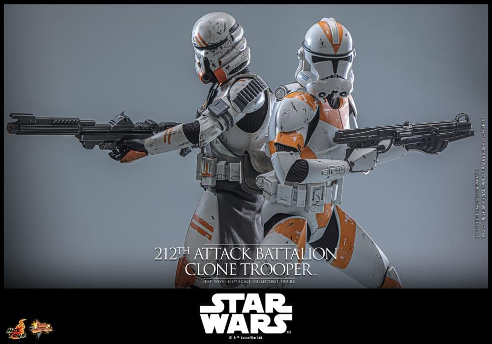 Star Wars: Revenge of the Sith MMS852 212th Attack Battalion Clone Trooper (Deluxe Ver.) 1/6th Scale Collectible Figure Gallery Image 17