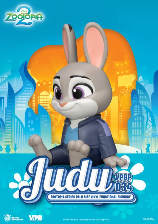 Zootopia VPBP-034 Judy Palm-Sized Vinyl Piggy Bank Gallery Image 5