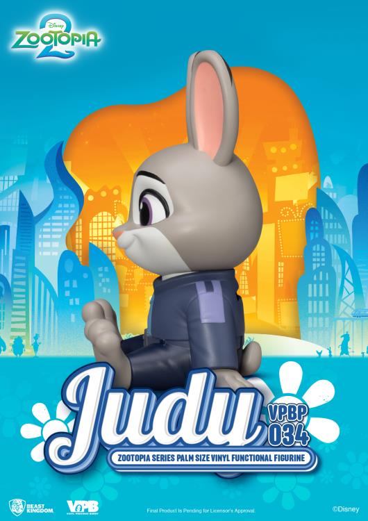 Zootopia VPBP-034 Judy Palm-Sized Vinyl Piggy Bank Gallery Image 6