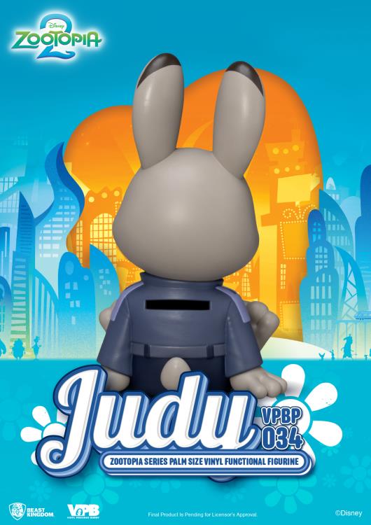 Zootopia VPBP-034 Judy Palm-Sized Vinyl Piggy Bank Gallery Image 7