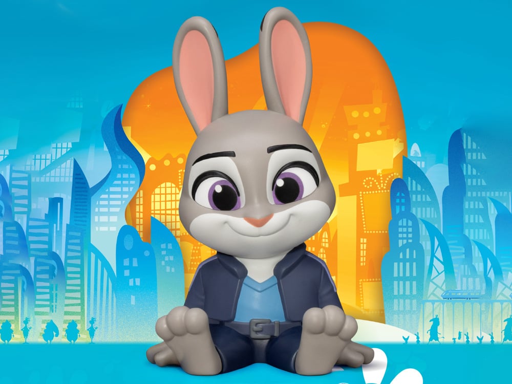 Zootopia VPBP-034 Judy Palm-Sized Vinyl Piggy Bank Gallery Image 3