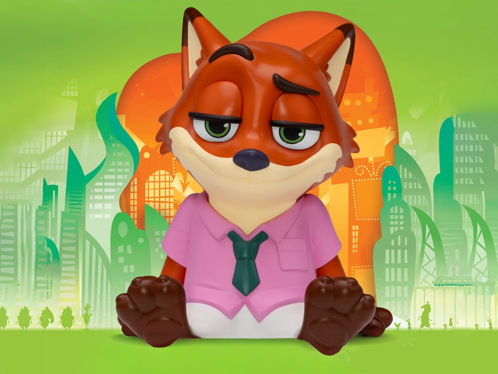Zootopia VPBP-035 Nick Palm-Sized Vinyl Piggy Bank Gallery Image 1