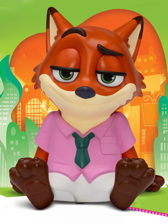 Zootopia VPBP-035 Nick Palm-Sized Vinyl Piggy Bank Gallery Image 2