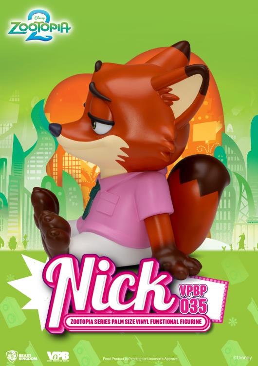 Zootopia VPBP-035 Nick Palm-Sized Vinyl Piggy Bank Gallery Image 6
