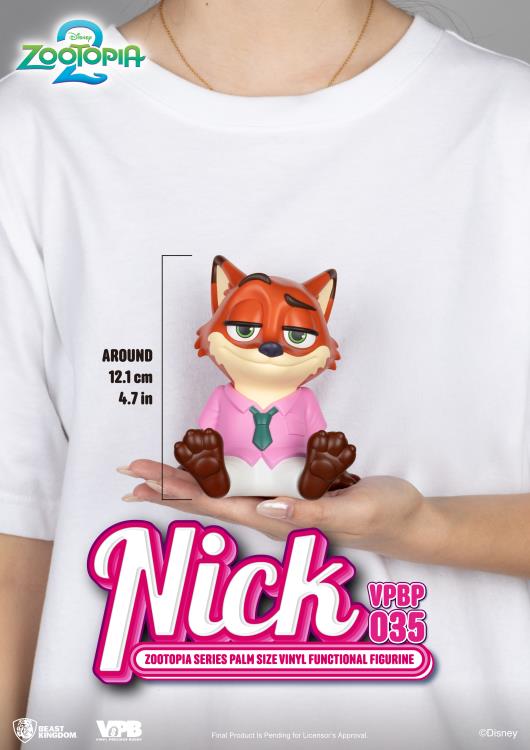 Zootopia VPBP-035 Nick Palm-Sized Vinyl Piggy Bank Gallery Image 9