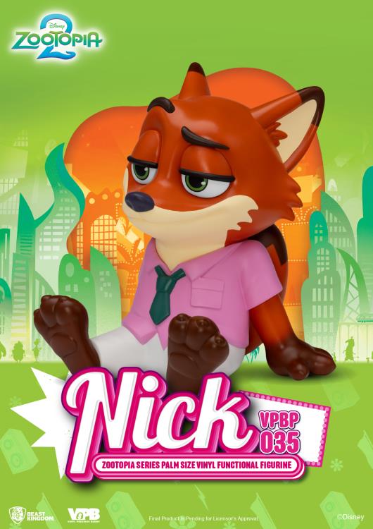 Zootopia VPBP-035 Nick Palm-Sized Vinyl Piggy Bank Gallery Image 5