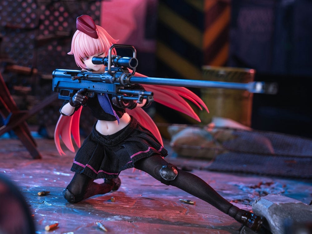 Girls' Frontline Pocket Art Series NTW-20 1/12 Scale Action Figure Gallery Image 1