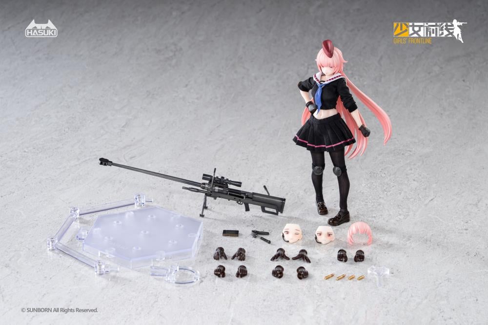 Girls' Frontline Pocket Art Series NTW-20 1/12 Scale Action Figure Gallery Image 17