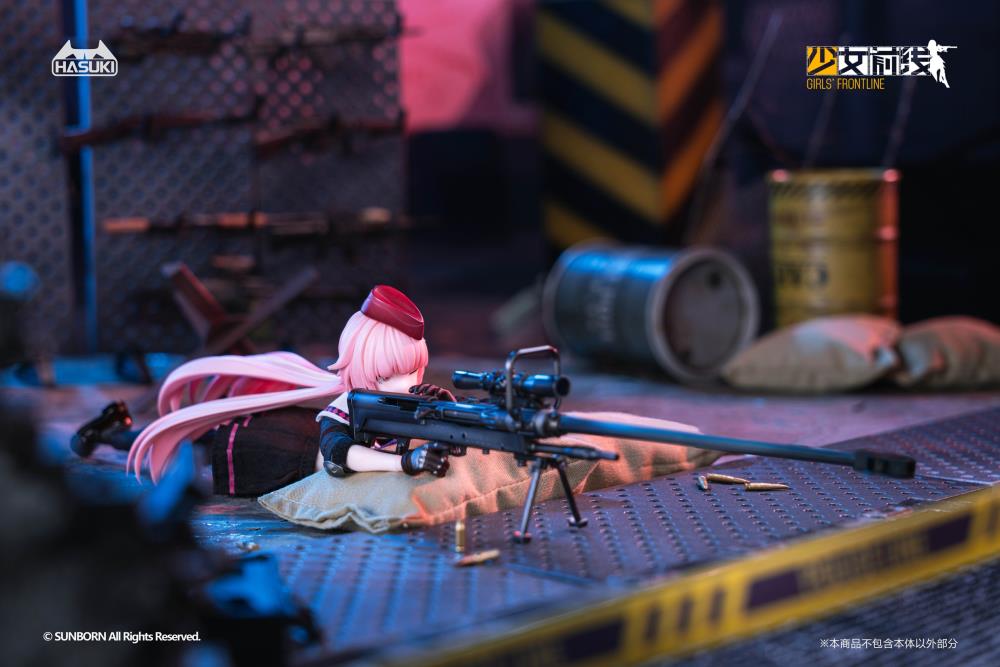 Girls' Frontline Pocket Art Series NTW-20 1/12 Scale Action Figure Gallery Image 8