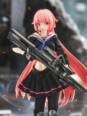 Girls' Frontline Pocket Art Series NTW-20 1/12 Scale Action Figure Gallery Image 2