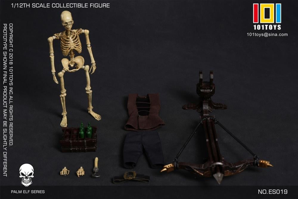 Palm Elf Series Skeleton Pirate Trio Exclusive Edition 1/12 Scale Action Figure Set Gallery Image 23