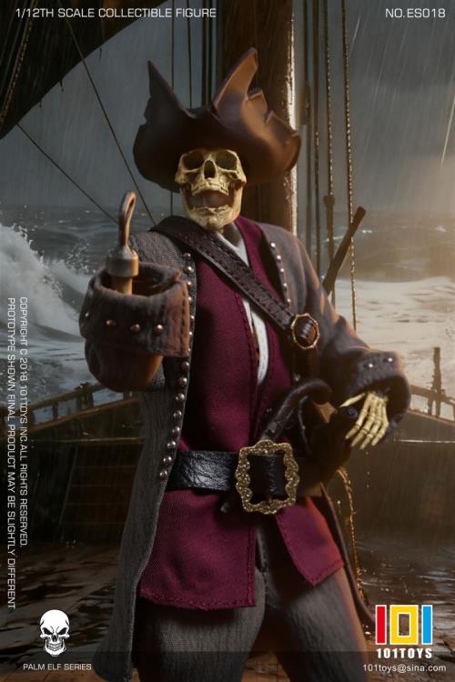 Palm Elf Series Skeleton Pirate Trio Exclusive Edition 1/12 Scale Action Figure Set Gallery Image 9