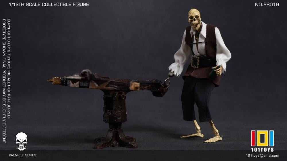 Palm Elf Series Skeleton Pirate Trio Exclusive Edition 1/12 Scale Action Figure Set Gallery Image 17