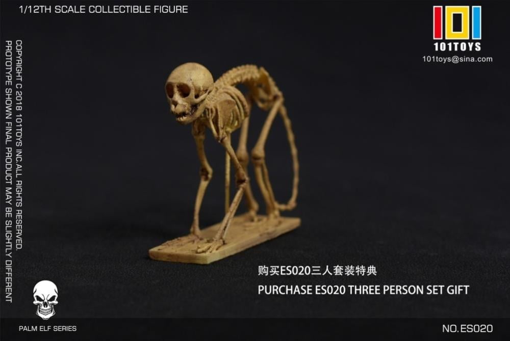 Palm Elf Series Skeleton Pirate Trio Exclusive Edition 1/12 Scale Action Figure Set Gallery Image 19