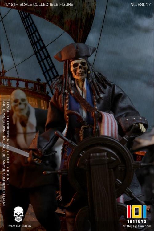 Palm Elf Series Skeleton Pirate Trio Exclusive Edition 1/12 Scale Action Figure Set Gallery Image 5