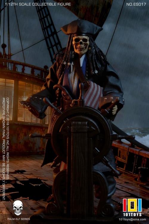 Palm Elf Series Skeleton Pirate Trio Exclusive Edition 1/12 Scale Action Figure Set Gallery Image 7