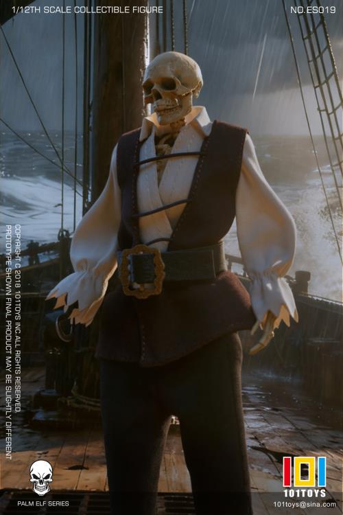 Palm Elf Series Skeleton Pirate Trio Exclusive Edition 1/12 Scale Action Figure Set Gallery Image 14