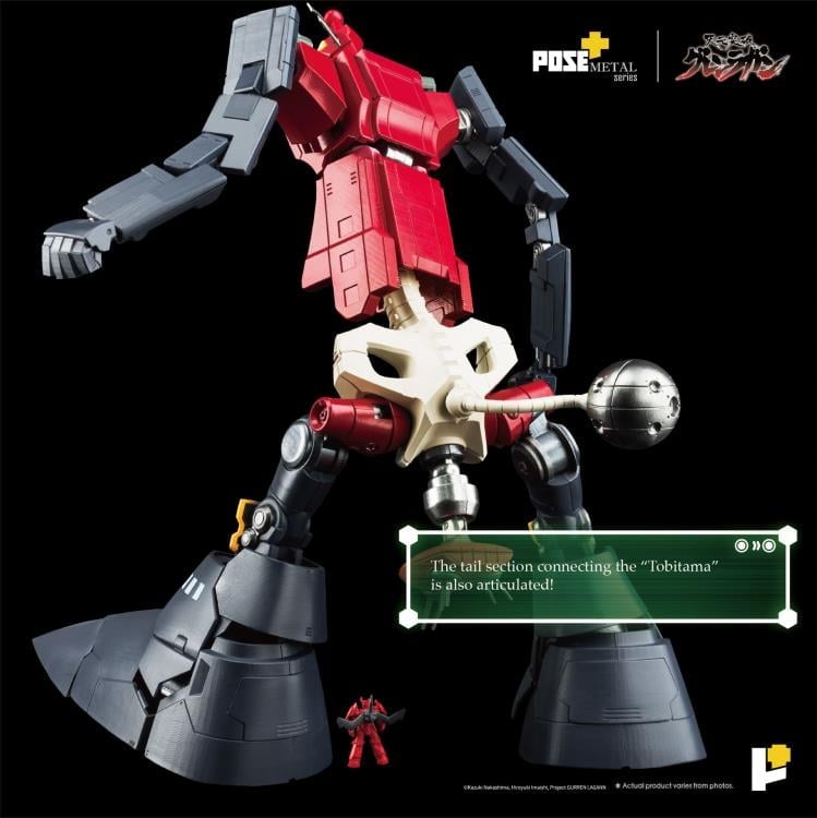 Tengen Toppa Gurren Lagann POSE+ METAL Series Dai-Gurren Action Figure Gallery Image 10