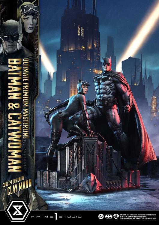 Batman/Catwoman Ultimate Premium Masterline Batman & Catwoman (Concept Design by Clay Mann) 1/4 Scale Statue Gallery Image 3